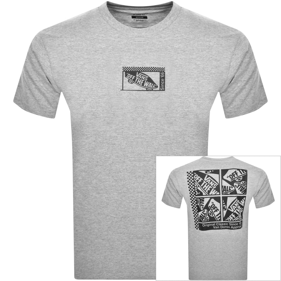Vans Tech Box T shirt Athletic Heather XX Large